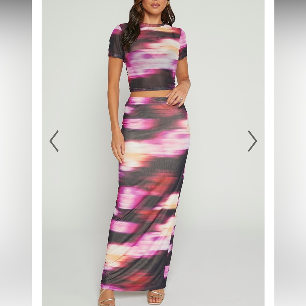 Showpo Janet Top and Skirt Set
